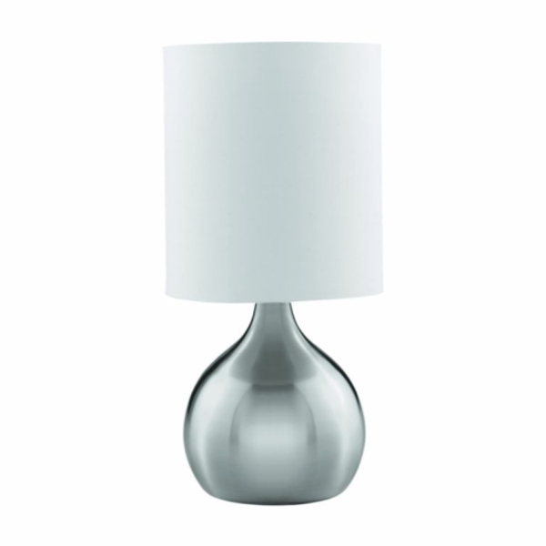 Searchlight 3923ss Touch Table Lamp, Teal Table Lamp Shade Ireland